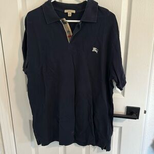 Mens Burberry Polo size large